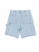 Carhartt Double Knee Carpenter Shorts — Light Wash
