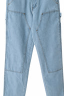 Carhartt Double Knee Carpenter Pants — Light Blue Wash