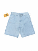 Carhartt Double Knee Carpenter Shorts — Light Wash