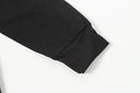 Evisu Red Text Logo Long Sleeve Tee — Black & White