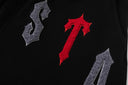 Ensemble tee-shirt et short en chenille Trapstar Accent Letter