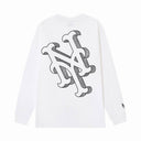 MLB Team Outline Logo Long Sleeve Tee — NY & LA