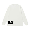 Evisu Mini Seagull Long Sleeve Tee — Black & White