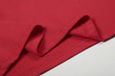 Corteiz "18" Rugby Shirt in Red / Black, product photo 17