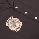 Saint Vanity Snap-Button Shirt & Shorts Set — Black, Brown, Red, product photo 4