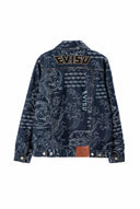 Evisu Allover Wave Denim Jacket