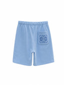 Loewe Anagram Logo Shorts — Blue