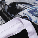 RoughPlay DeLorean Scene Rhinestone Long Sleeve — Black/Grey