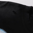 RoughPlay DeLorean Scene Rhinestone Long Sleeve — Black/Grey