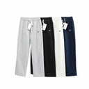 Lacoste Fleece Sweatpants — Grey, Black, White & Navy