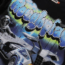 RoughPlay DeLorean Scene Rhinestone Long Sleeve — Black/Grey