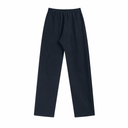 Mixed Emotion "EMOTION" Text Sweatpants — Black